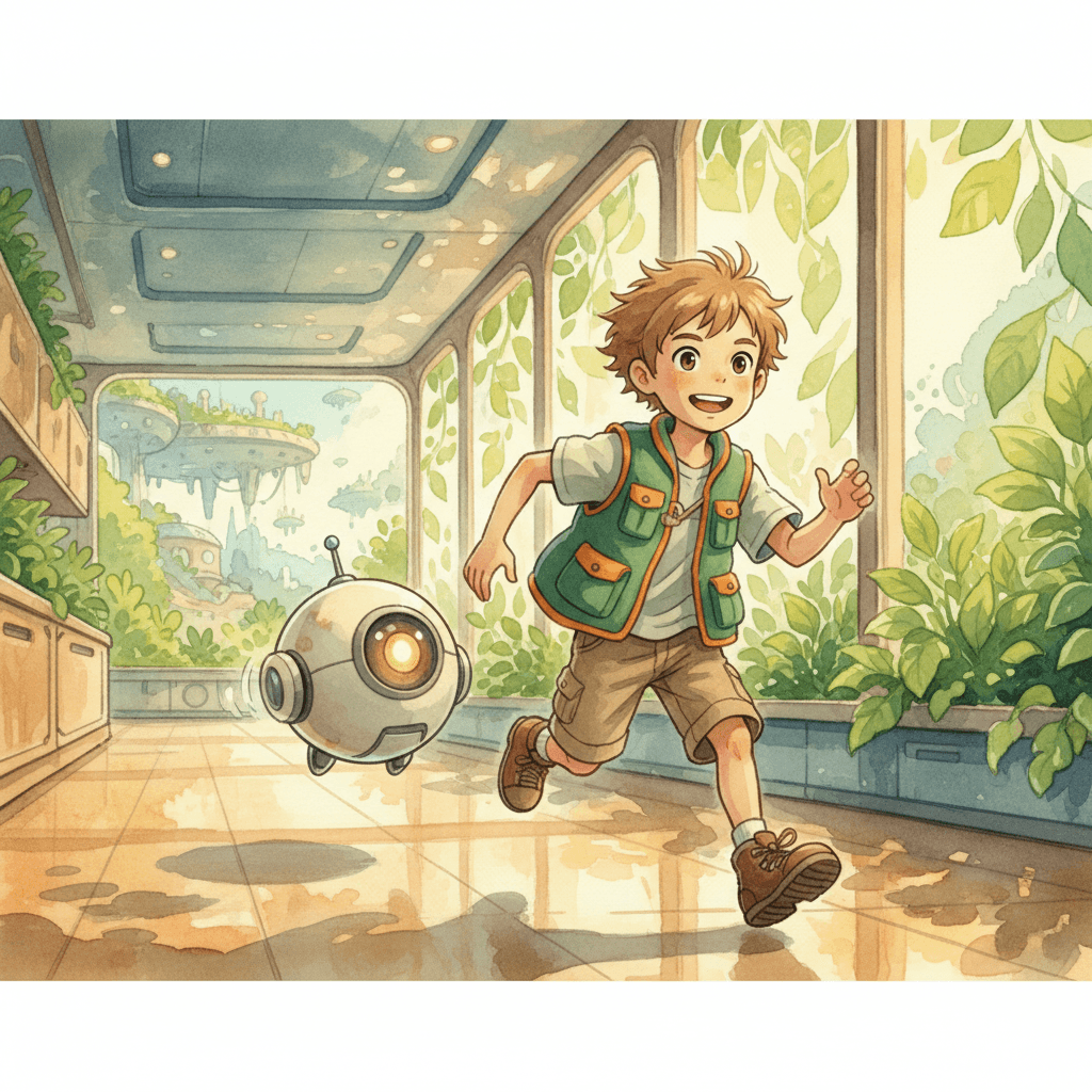 Page 1 of "Niish and the Moonpetal Bloom" — a personalized story for Niish