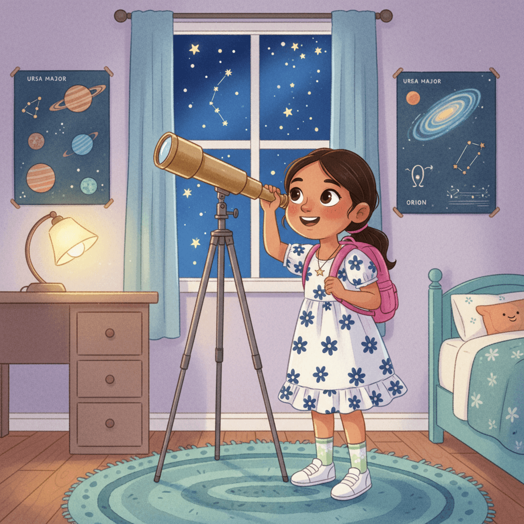 Page 1 of "Zayna and the Starseed Rescue" — a personalized story for Zayna