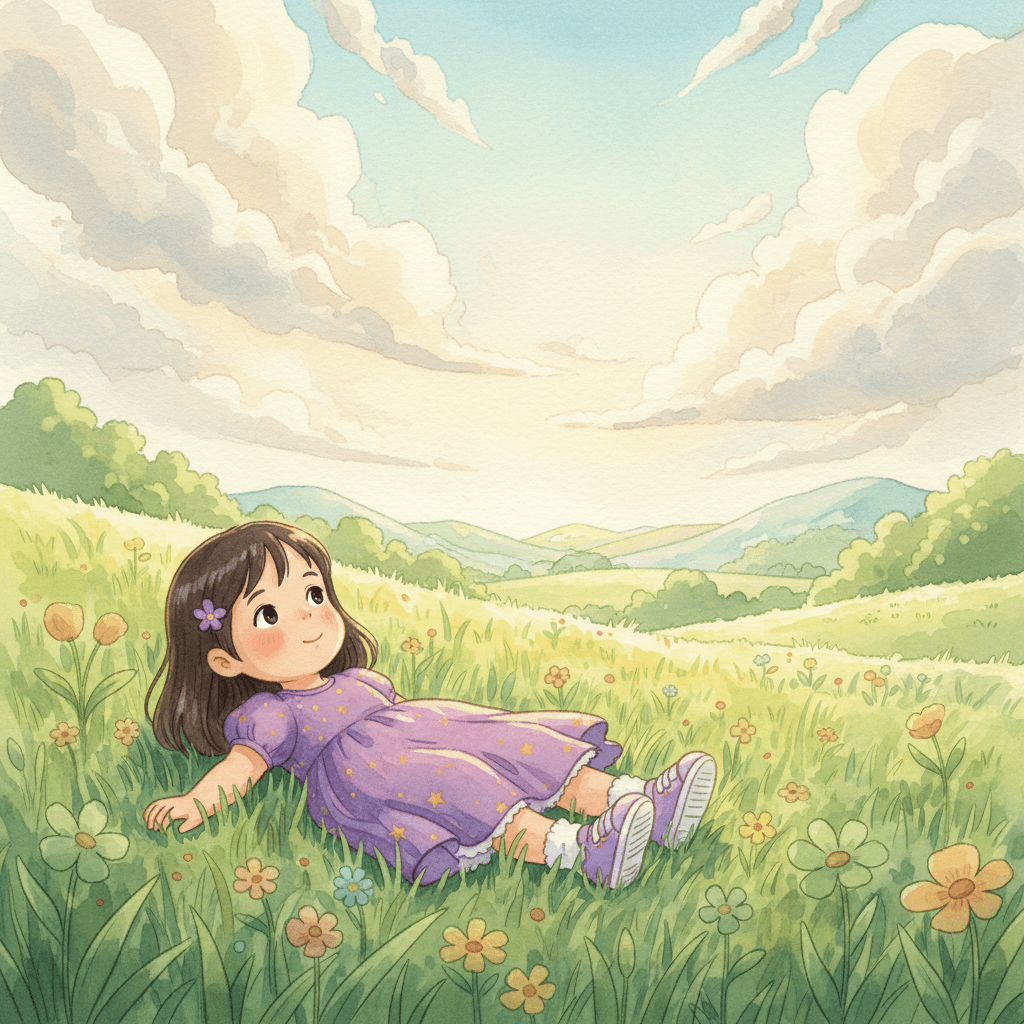 Page 1 of "Nisha and the Cloud's Secret" — a personalized story for Nisha