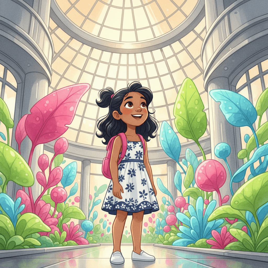Page 1 of "Zayna and the Starberry Seeds" — a personalized story for Zayna