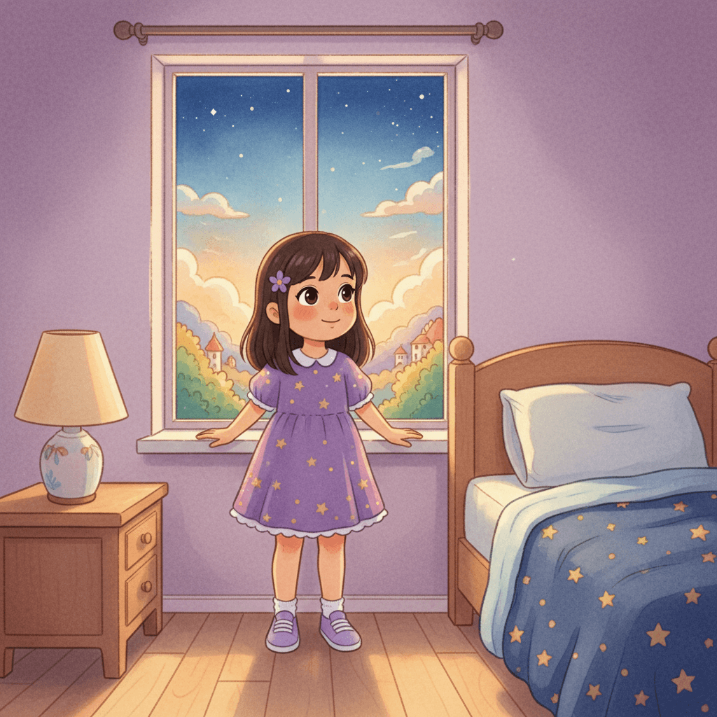 Page 1 of "nik's Starry Bedtime Journey" — a personalized story for nik