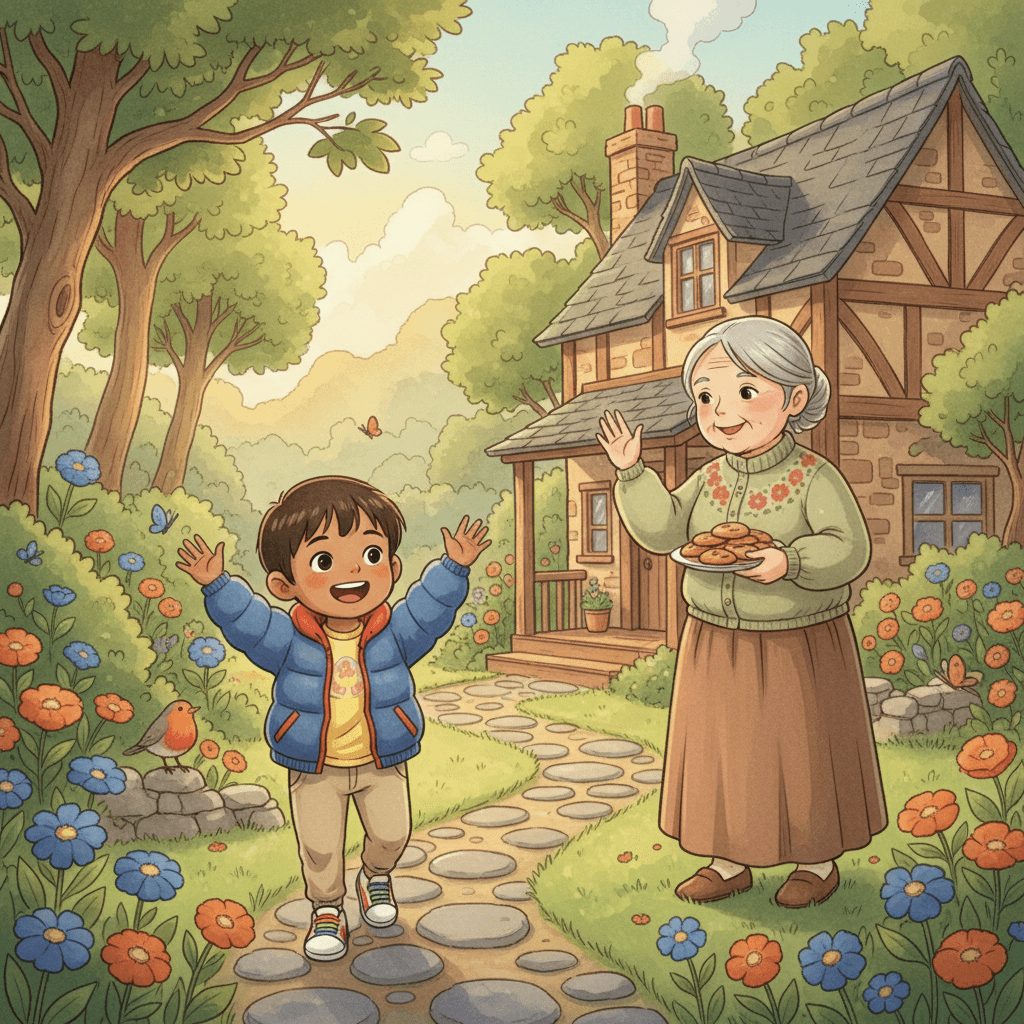 Page 1 of "Nimish and the Lost Toy" — a personalized story for Nimish