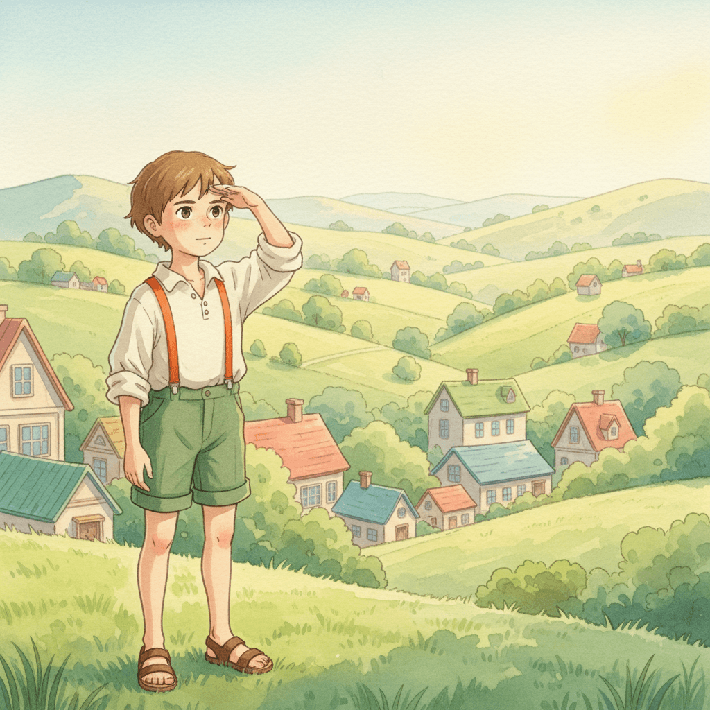 Page 1 of "Adam's Sky Adventure" — a personalized story for Adam