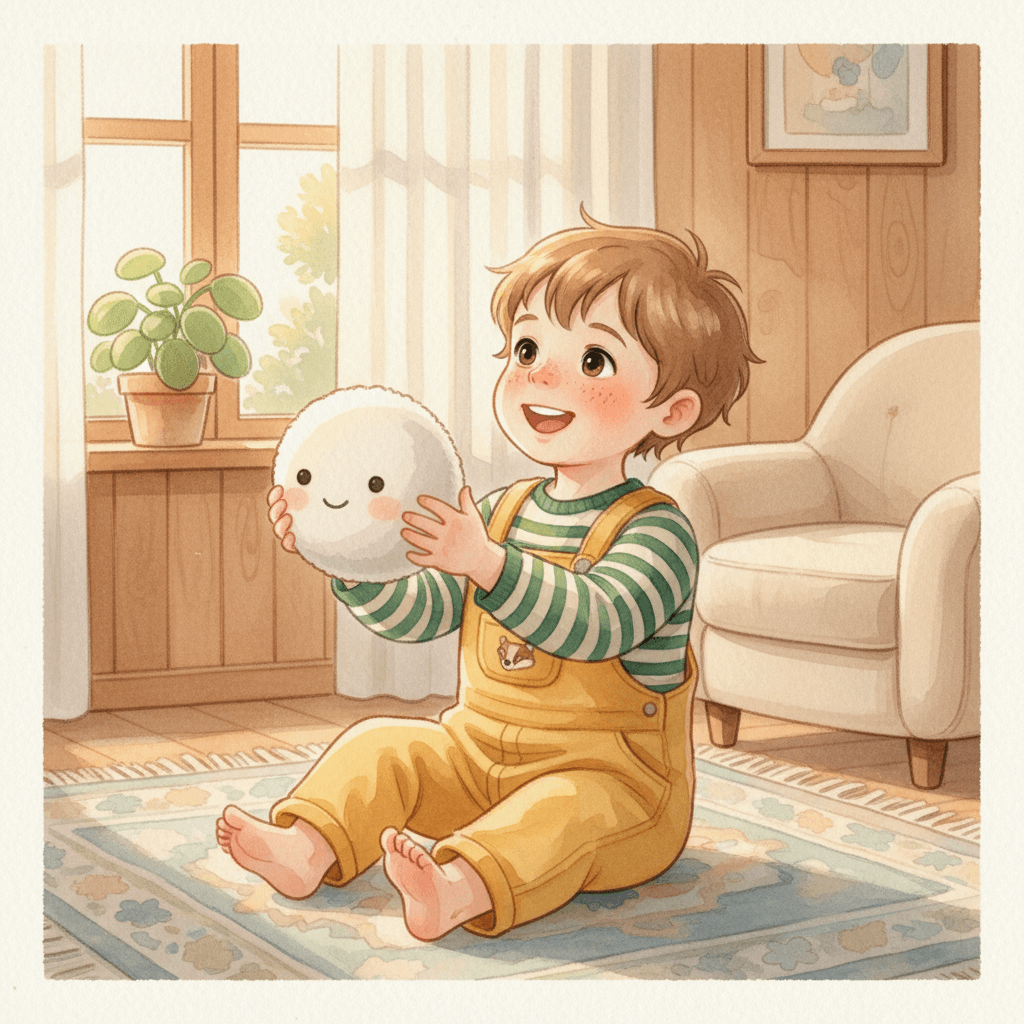 Page 1 of "The Cloud Friend's Worry" — a personalized story for Adam