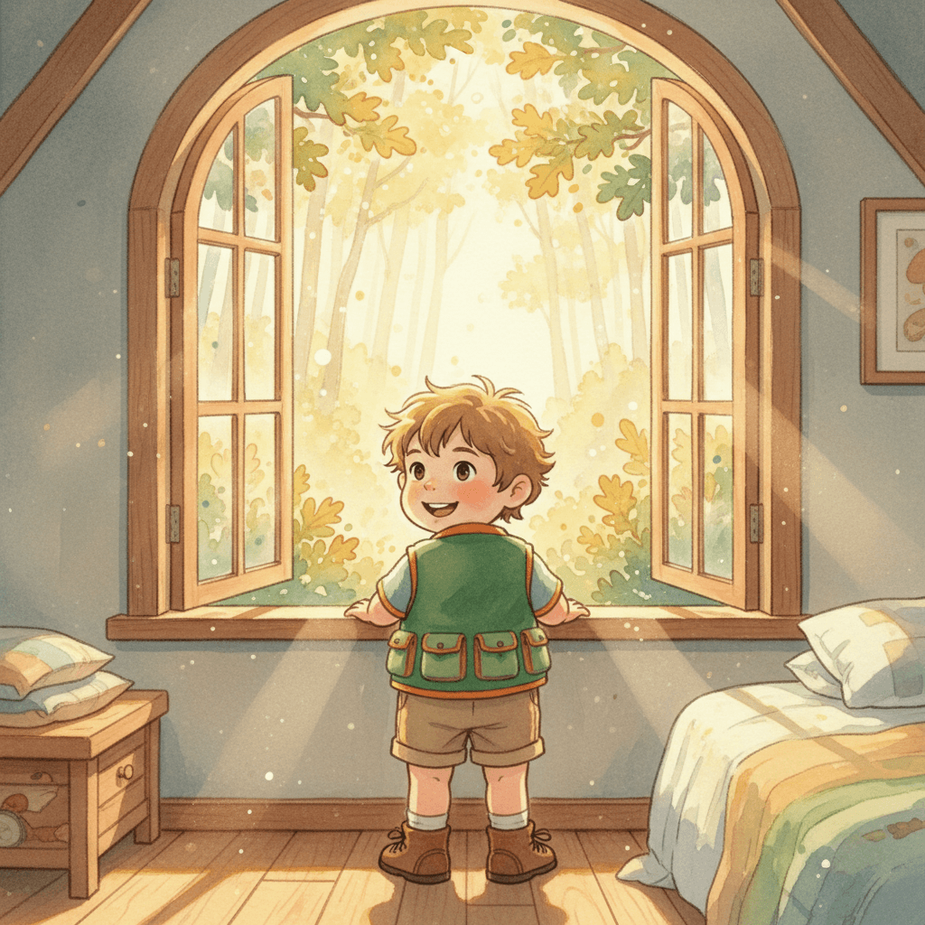 Page 1 of "Niish and the Moonpetal's Glow" — a personalized story for Niish