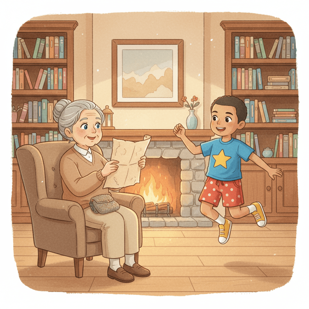 Page 1 of "The Starry Map Adventure" — a personalized story for Jose